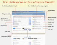 uCertify CX310-082 SCWCD Java/J2EE 1.4 U screenshot